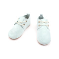 China Customized Color Hard Sole Leather Child Oxford Shoes Supplier