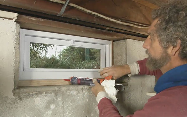 Basement window