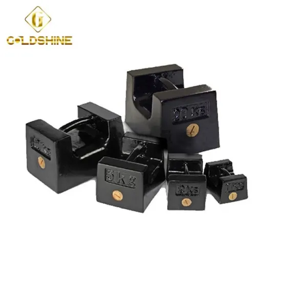Test Weight M1 20kg Cast Iron Weights for Elevator Load Calibration