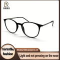Óculos ópticos modernos de metal com borda completa TR90