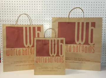 paper shopping bags with logo