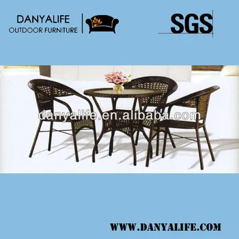 DY-IRON-0008,rattan chairs,wicker chairs,garden sets,dinning set,lounger,rattan table