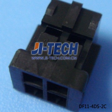 2.0mm pitch PCB board to wire connector Hirose 4 pin connector DF11-4DS-2C housing female Black Socket Polyamide UL94V-0