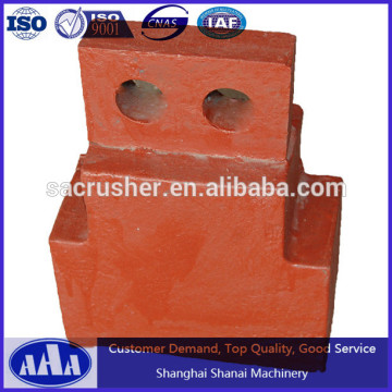 High Manganese Casting Crusher Hammer Plate Crusher Head