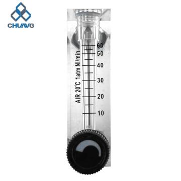 Ozocenter Stainless Steel Floating Ball Oxygen/Air Flow Meter 0.5-8LPM