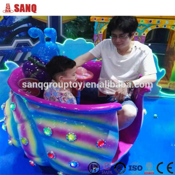Amusement park rotating coffee cup family rides for sale