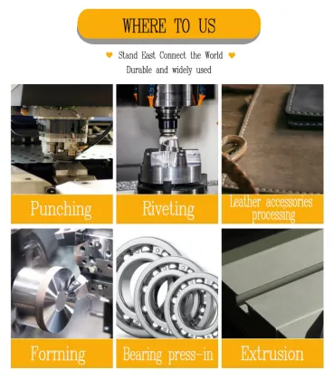 1000kg Mini Single Pneumatic Hole Press Riveting Machine