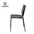 High Quality Solid Wood Home Furniture Metal Leg Oak Ash Veneer Wood Dining Chair