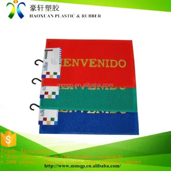 PVC Printed Vinyl Prayer Mat Roll for Spain BIENVENIDO