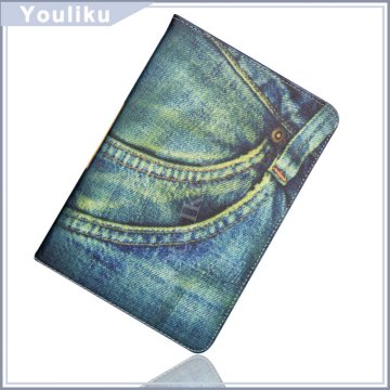 wholesale alibaba new products fashion jeans style design tablet pc stand case cover for ipad mini