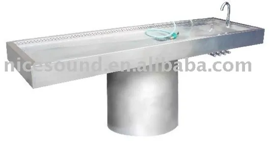 Forensic dissecting morgue autopsy tool tools postmortem necropsy anatomy table