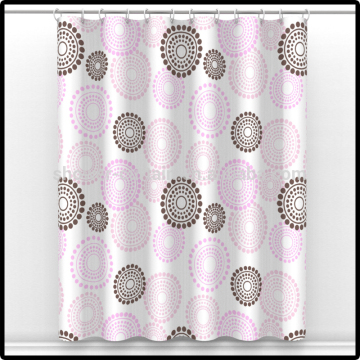 Mandala 6 Polyester Shower Curtain