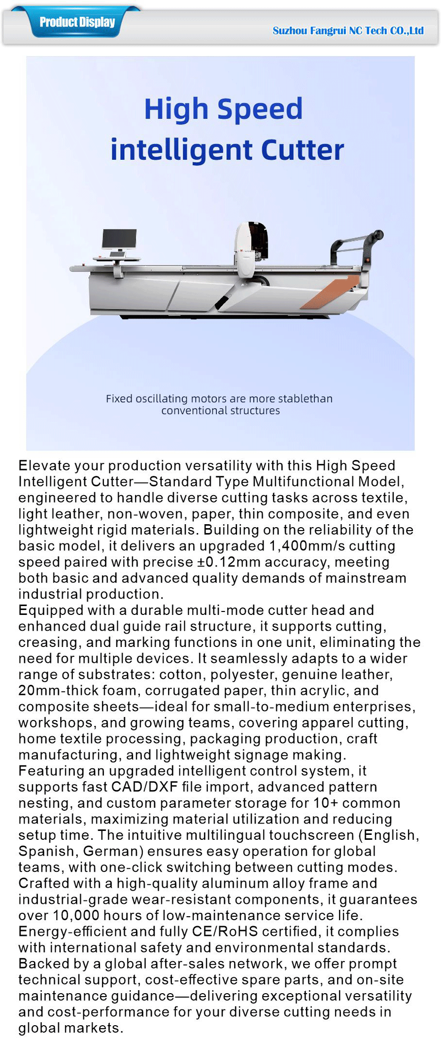 High-speed Cutting Machine -xiangqing1-FR049