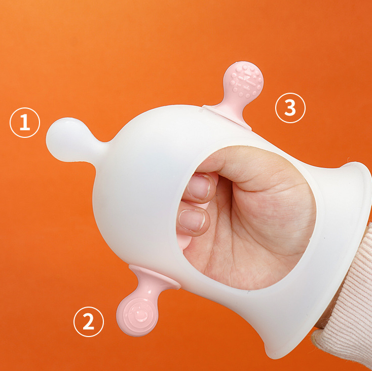 Never Drop Silicone Teether Teehing Toy