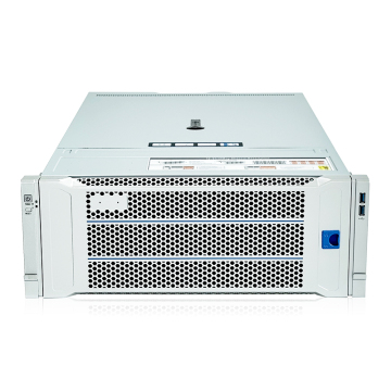 Aleo 4U 8-Bay Rack NAS الهيكل مع 4GPU للحوسبة الحوسبة والتخزين الصوتي والبصري