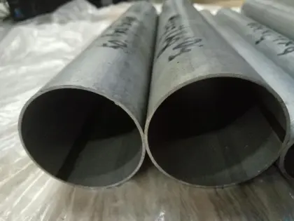 ERW Pipes Welded Steel Pipes Round Shape Exhaust Pipe