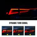 Luzes traseiras de LED hcmotionz para Lexus IS250/350 300H F 2014-2020
