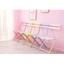 Simple Durable Iron Folding Chair for Outdoor Use
