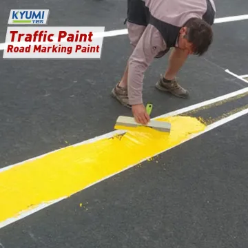 Kyumi High Gloss Thermoplastic Road Marking Paint for Traffic Line Coating