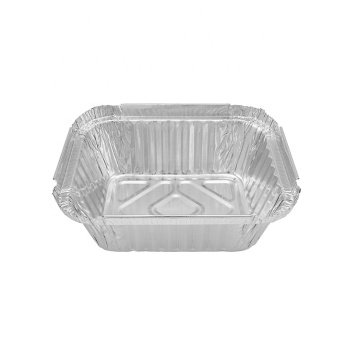 1lb Aluminium Foil Pan - Disposable Small Foil Tray for Food Packing