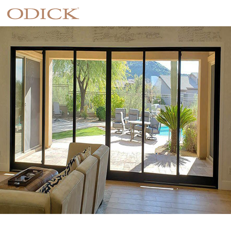 Factory Directly Sell Cheap Glass Aluminium Sliding Doors Slide Opening Door Aluminum Tempered Lowe Glazed3