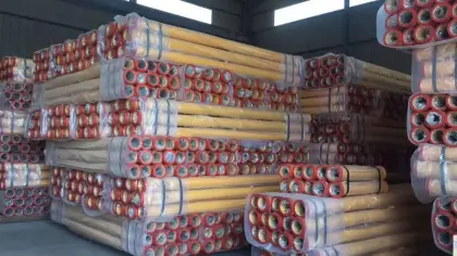 Concrete pump boom pipe