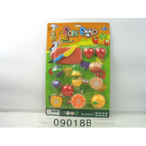 Plastic Cutting Fruits Vegetables Toy for Kids