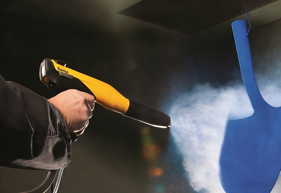 Metal powder coating