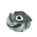 Investment casting centrifugal turbine impeller