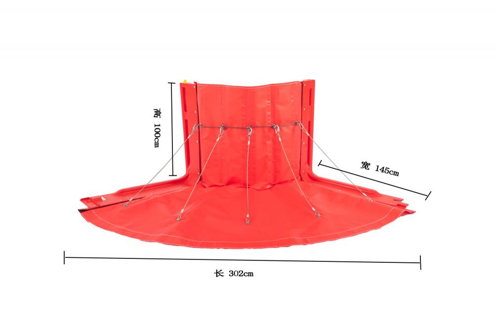 PVC flexible 1M Barrière d'inondation de courbe extérieure FF220W