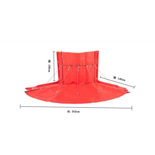 PVC flexible 1M Barrière d'inondation de courbe extérieure FF220W