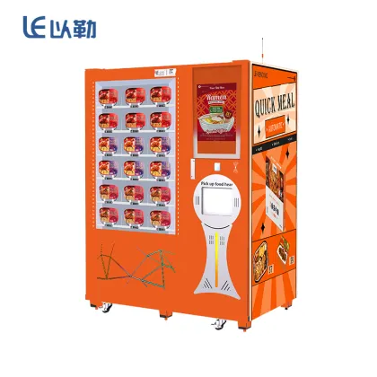 LE213A Fully Automatic Smart Vending Machine for Hot Food Cooking