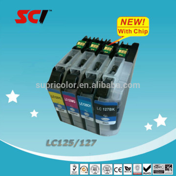 LC123 LC127 125 Compatible ink cartridges for Brother MFC-J4510DW compatible new Chip ink cartridge with