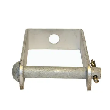 Customizable Galvanized Composite Spool Insulator with Secondary Deadend Clevis Ring for Improved Line Support: Enhanced Packaging Included