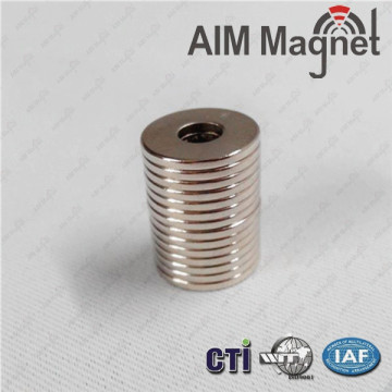 N35 Ring shape D16xd7x8mm Neodymium Magnet
