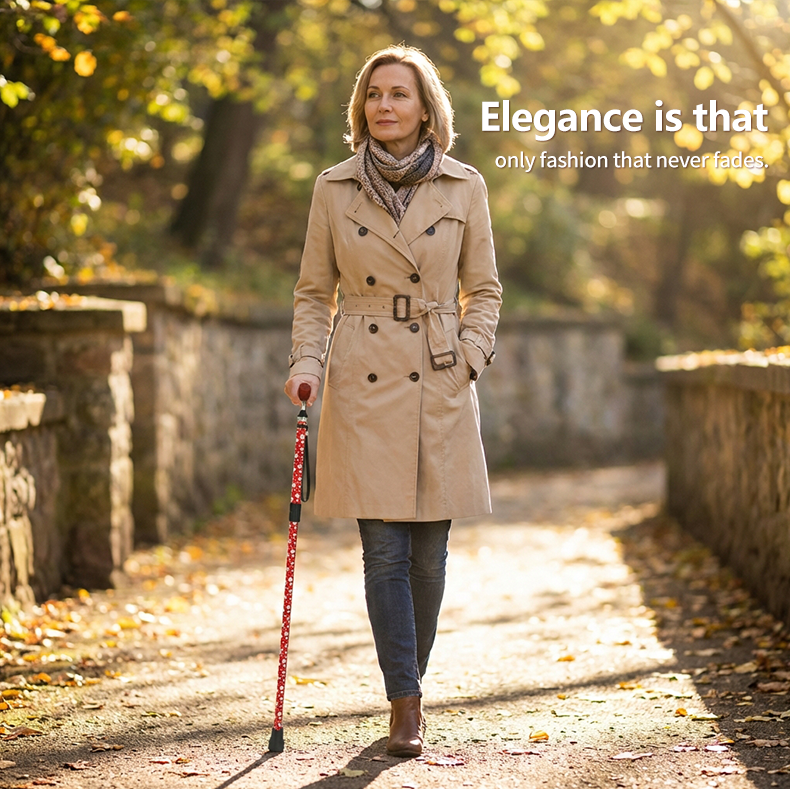 Modern Carbon Fiber Folding Cane for Men - View 7