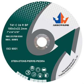 T41Resin Bonded Reinforced Cutting Wheel