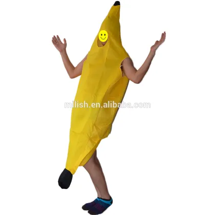 Party carnival halloween man banana jumpsuits fancy dress costume MAB-117