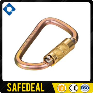 Twist Safety Zinc Plated Steel Lock Carabiner
