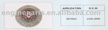 Disc frizione produttore di alta qualità Hyundai