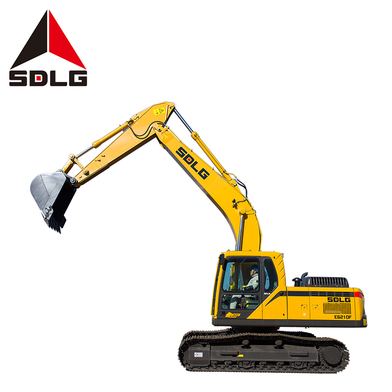 SDLG escavadeira sobre esteiras 21t de alta eficiência E6210F