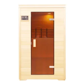 Hot Sale: 2-Person Infrared Carbon Fiber Wooden Sauna Room