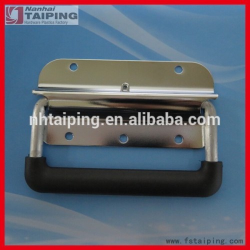 aluminum handle for security container to transport