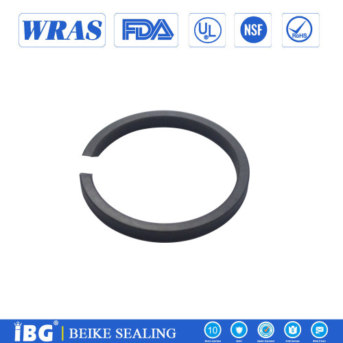PEEK+Carbon Fiber Wear Ring Mechinery Parts