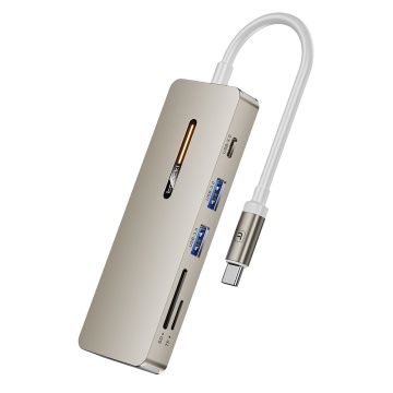 Toocki New 10-in-1/6-in-1 Multifunctional Type-C Hub Docking Station for MacBook Laptop PC