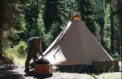 JSM Cotton Canvas Tipi Tent