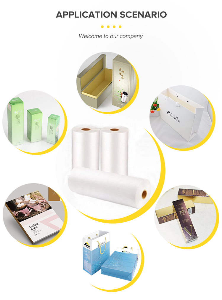 bopp matte thermal lamination roll film first-grade quality