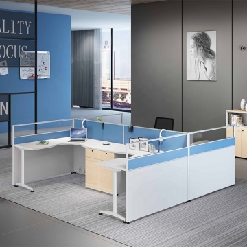 Standard Dimensions of Fabric Panel Glass Workstation Office Furniture Desks