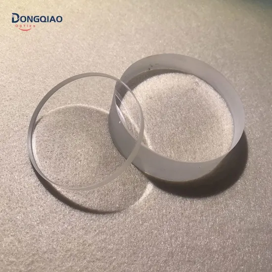 High Transmission MgF2 Windows Protective Glass for Imaging Systems - Custom Optical Sheets Available