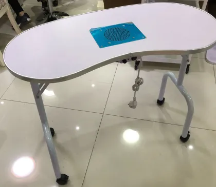 modern nail salon used folding nails manicure tables